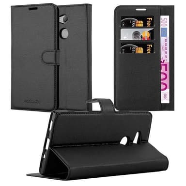 Sony Xperia XA2 ULTRA Suojakuori Lompakkokotelo (Musta)