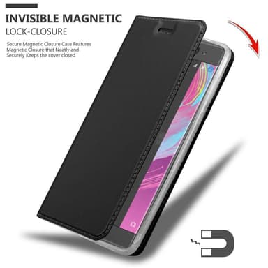 Sony Xperia XA Suojakuori Lompakkokotelo (Musta)