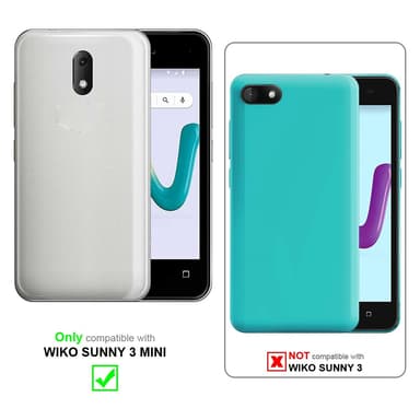 WIKO SUNNY 3 MINI Suojakuori Lompakkokotelo (Musta)