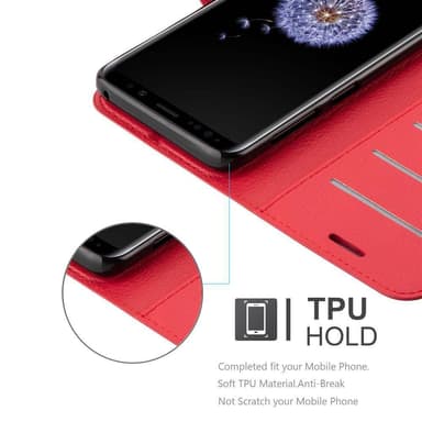 Samsung Galaxy S9 PLUS Suojakuori Lompakkokotelo