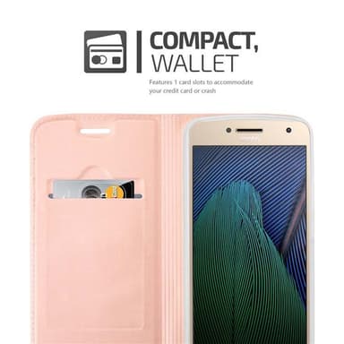 Motorola MOTO G5 PLUS Suojakuori Lompakkokotelo