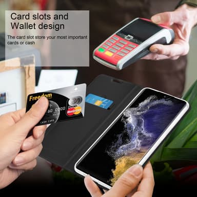 Samsung Galaxy S22 ULTRA Suojakuori Lompakkokotelo