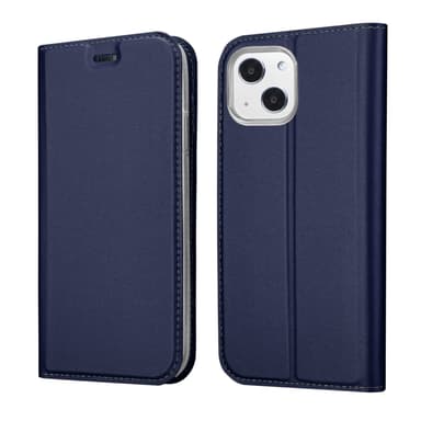 iPhone 13 MINI Suojakuori Lompakkokotelo (Sininen)