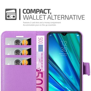 Realme 5 PRO / Realme Q Suojakuori Lompakkokotelo