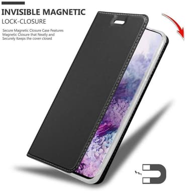 Samsung Galaxy S20 Suojakuori Lompakkokotelo (Musta)