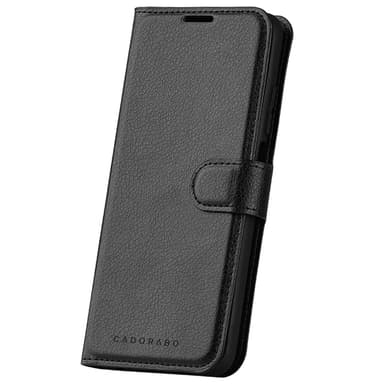 iPhone 14 PLUS Suojakuori Lompakkokotelo (Musta)