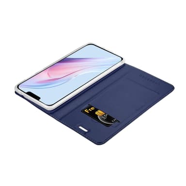 iPhone 13 PRO MAX Suojakuori Lompakkokotelo (Sininen)
