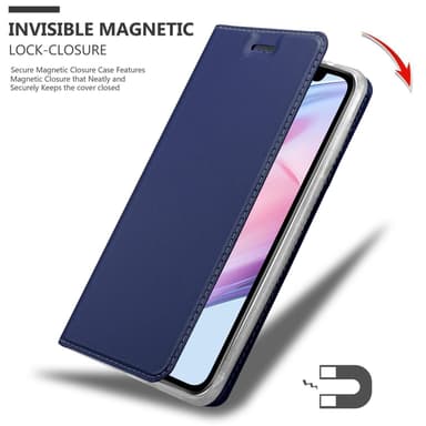 iPhone 13 PRO MAX Suojakuori Lompakkokotelo (Sininen)