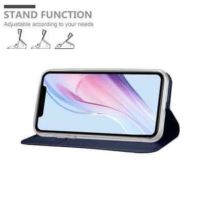 iPhone 13 PRO MAX Suojakuori Lompakkokotelo (Sininen)