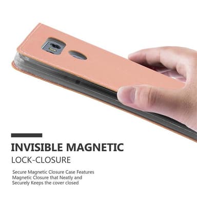 LG G6 Suojakuori Lompakkokotelo (Vaaleanpunainen)