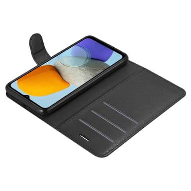 Samsung Galaxy M23 5G Suojakuori Lompakkokotelo (Musta)