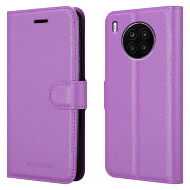 Honor 50 LITE Suojakuori Lompakkokotelo (Violetti)