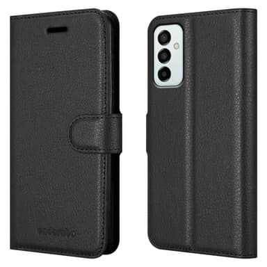 Samsung Galaxy M23 5G Suojakuori Lompakkokotelo (Musta)