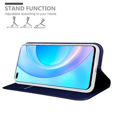 Honor 50 LITE Suojakuori Lompakkokotelo (Sininen)