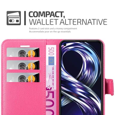 Realme 8i / Narzo 50 4G Suojakuori Lompakkokotelo