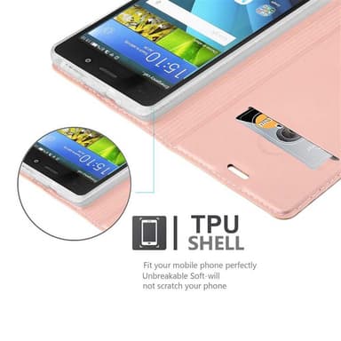 Huawei P8 LITE 2015 Suojakuori Lompakkokotelo