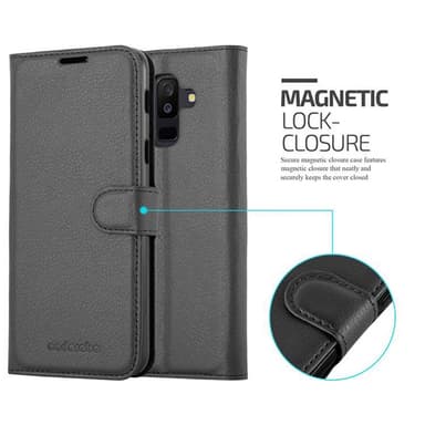 Samsung Galaxy A6 PLUS 2018 Suojakuori Lompakkokotelo