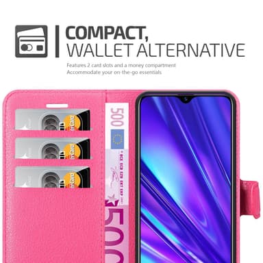 Realme 5 / 5i / 6i / C3 Suojakuori Lompakkokotelo