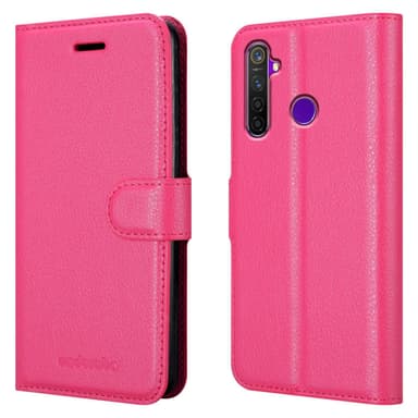 Realme 5 / 5i / 6i / C3 Suojakuori Lompakkokotelo