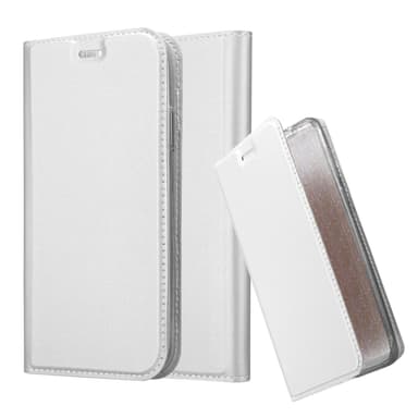 iPhone 13 PRO MAX Suojakuori Lompakkokotelo (Hopea)