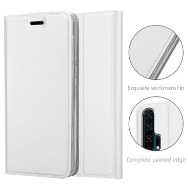 Honor 20 PRO Suojakuori Lompakkokotelo (Hopea)