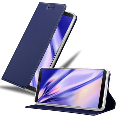 Cubot J3 PRO Suojakuori Lompakkokotelo (Sininen)