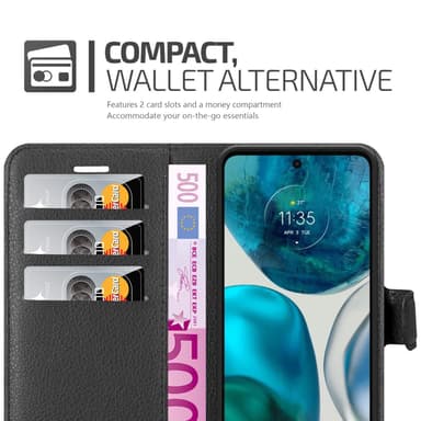 Motorola MOTO G52 4G / G82 5G Suojakuori Lompakkokotelo