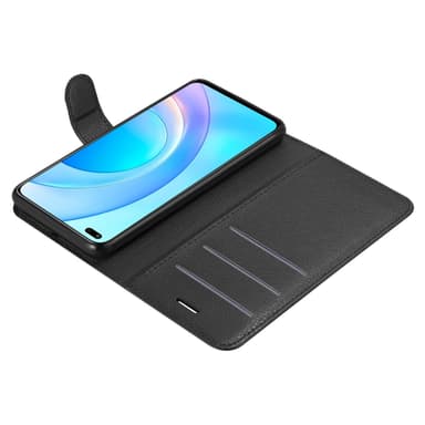 Honor 50 LITE Suojakuori Lompakkokotelo (Musta)