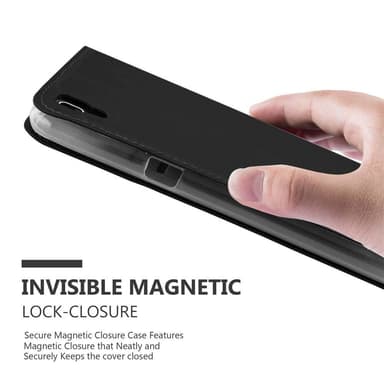 LG X POWER Suojakuori Lompakkokotelo (Musta)