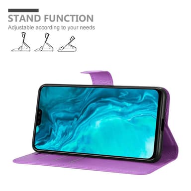 Honor 9X LITE Suojakuori Lompakkokotelo (Violetti)