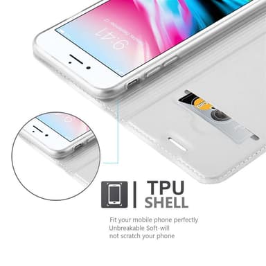 iPhone 7 / 7S / 8 / SE 2020 Suojakuori Lompakkokotelo