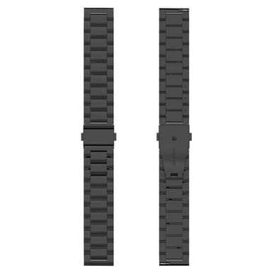 H-Link Titaani kellon ranneke Xiaomi Watch S3 - Musta