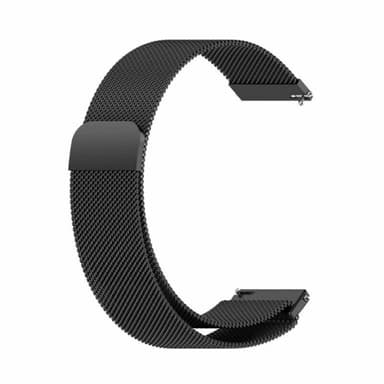 Milanese kellon ranneke Garmin Approach S44 - Musta