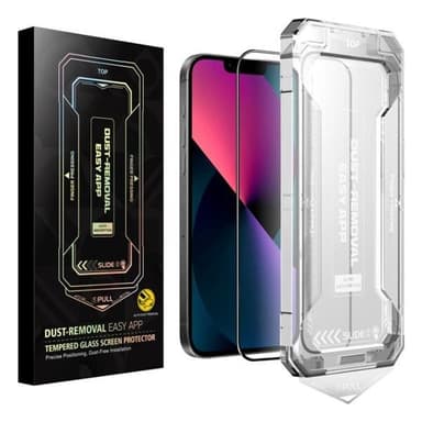 Karkaistu näytön suojakalvo, jossa on helppo asentaa iPhone 14 / 13 Pro / 13:een