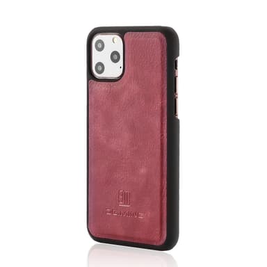 DG.MING iPhone 11 Pro Tyylikäs Lompakkokotelo - Viininpunainen