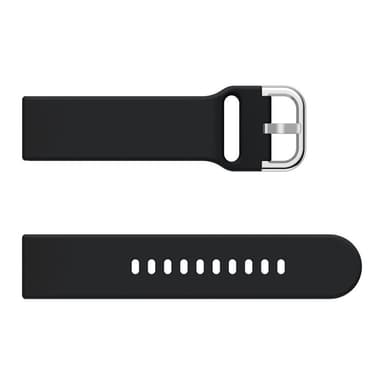 Kellon ranneke Samsung Galaxy Watch Active Active2 20MM - Musta