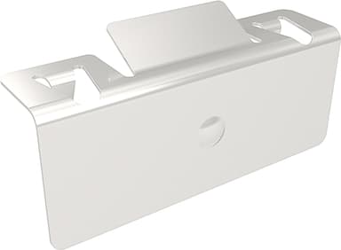 Epoq huomaamaton sokkelikiinnike (10 kpl) (harmaa)