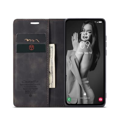 CASEME Retro Lompakkokotelo Samsung Galaxy A36