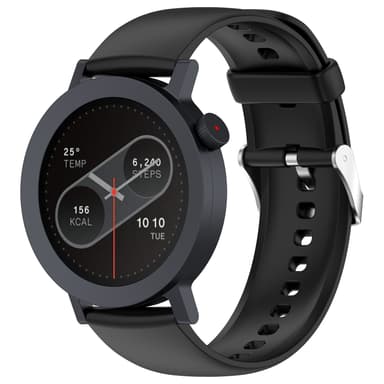 Silikoninen kellohihna CMF Watch Pro 2:lle Musta