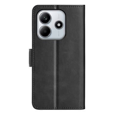 SKALO Xiaomi Redmi Note 14 4G Premium ID Lompakkokotelo - Musta