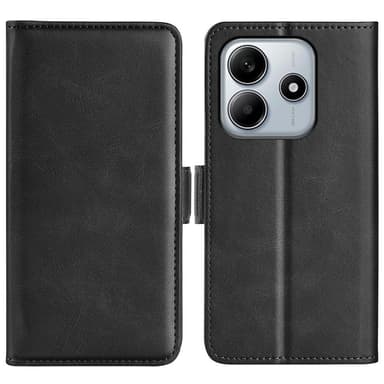 SKALO Xiaomi Redmi Note 14 5G Premium ID Lompakkokotelo - Musta