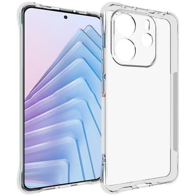 SKALO Xiaomi Redmi Note 14 4G Extra strong TPU Suojakuori - Läpinäkyvä