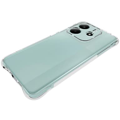 SKALO Xiaomi Redmi Note 14 4G Extra strong TPU Suojakuori - Läpinäkyvä