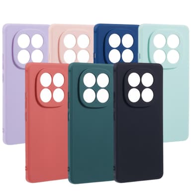 SKALO Xiaomi Redmi Note 14 Pro+ 5G Ultratunt TPU Suojakuori - Turkoosi