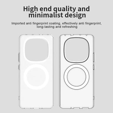 SKALO Xiaomi Redmi Note 14 Pro 5G Candy Series Hybrid Suojakuori - Valkoinen