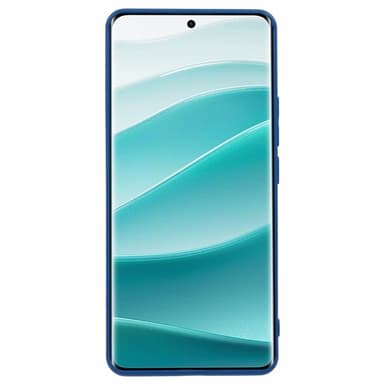 SKALO Xiaomi Redmi Note 14 Pro+ 5G Ultratunt TPU Suojakuori - Sininen