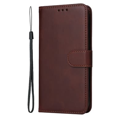 SKALO Xiaomi 15 Ultra 5G PU-nahka Lompakkokotelo - Ruskea