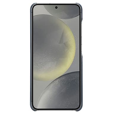 SKALO Samsung S25 PU-Nahkainen Kortholderi Suojakuori - Sininen