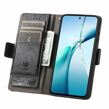SKALO Xiaomi Redmi Note 14 5G CASENEO 002 Premium Lompakkokotelo - Musta