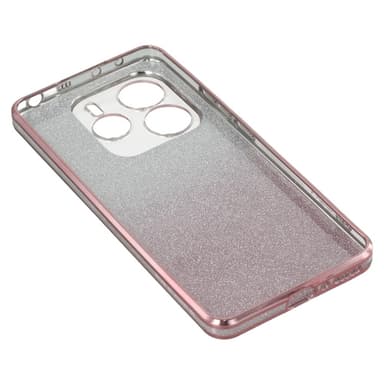 SKALO Xiaomi Redmi Note 14 4G KADEM Glitter Suojakuori - Ruusukulta